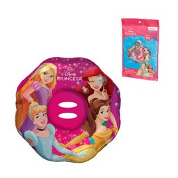 Boia Infantil Princesas Disney Colorida com Fralda Mar Piscina Bebê - 2