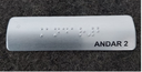 Ver imagem 2 de KIT 10 PLACAS BRAILE PARA CORRIMÃO ANDAR 2