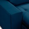 Sofa Retratil Reclinavel 2 Lugares 2,70 Vitória Veludo Azul Marinho Lansofbr - 10