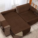 Ver imagem 6 de Protetor de Sofá Assento 2,40m Retrátil 100% Poliéster:tabacocáqui