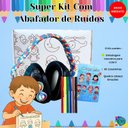 Ver imagem 3 de Kit Abafador de Som 11 Db para Autistas com Caixa para Colorir e Canetinhas