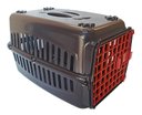 Ver imagem 2 de Caixa De Transporte Cães Nº3 Preta Com Porta Vermelha