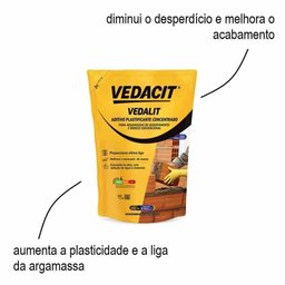 Vedalit Aditivo Plastificante sem Dosador 900ml - Vedacit - 3