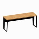 Ver imagem 6 de Mesa Escritório Diretor 1,80m X 0,70m Pés Metal 100% Mdf F5 Cor:freijó com Preto