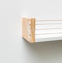 Ver imagem 5 de Prateleira Tricomix de Madeira para Livros e Decoração – 50x10 Cm