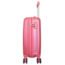 Ver imagem 3 de Mala de Viagem Abs Grande Mão Rodinhas 360 Anac Bordo Rosa
