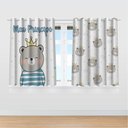 Ver imagem 2 de Cortina Infantil Ursinho Princepe 2,60m X 1,50m Tecido