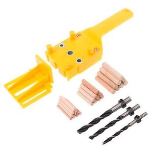 Gabarito de Furação Cavilhas com Brocas 6, 8 e 10mm Charb