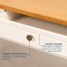 Kit Home Office 1 Mesa 120cm 2 Gavetas 1 Estante 1 Armário 2 Portas Ananda CabeCasa MadeiraOriginals - 9