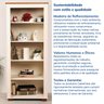 Kit 3 Peças com Escrivaninha, Estante e Armário Ananda CabeCasa MadeiraOriginals - 12