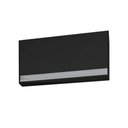 Ver imagem 2 de Armário Aéreo Geladeira e Lavanderia 1 Porta 0,60m MDF BP Preto TX - SSX Multicoisas