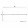 Rack E Painel De Tv 160cm Madeirado Preto Lilies Móveis - 3