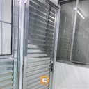 Ver imagem 3 de Porta Palheta sem Ventilação Alumínio 210cm x 70cm Esquerda Linha 25