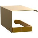 Ver imagem 4 de Suporte Porta Papel Higiênico de Parede Dourado Max
