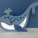 Ver imagem 3 de Luminária de Mesa Baleia - LML-67 - Bateria 9V