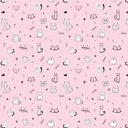 Ver imagem 2 de Papel de Parede Infantil - Gatinhos 3 Arte Destaque 1,50 Metros