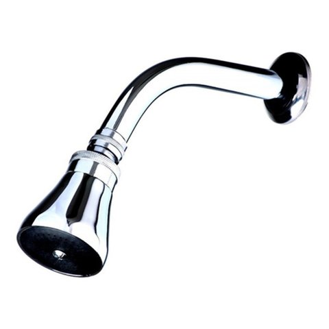 Chuveiro Ducha Metal Articulado para Aquecedor Solar e a Gás - Cromado/cromo