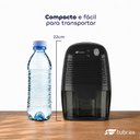 Ver mais imagens de Mini Desumidificador Elétrico Preto Bivolt 127-220V Antimofo 500ml Tubrax