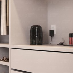 Mini Desumidificador Elétrico Preto Bivolt 127-220v Antimofo 500ml Tubrax - 2