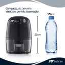 Ver imagem 7 de Mini Desumidificador Elétrico Preto Bivolt 127-220v Antimofo 500ml Tubrax