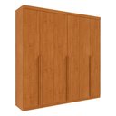 Ver imagem 2 de Guarda-Roupa Casal com 6 Portas e 4 Gavetas 218cm Multimóveis CR35492 Cinamomo