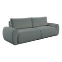 Ver imagem 5 de Sofá Living 4 Lugares Chenille Cinza Escuro Tec.2303 Murale 240cm Yescasa