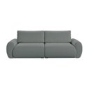 Ver imagem 2 de Sofá Living 4 Lugares Chenille Cinza Escuro Tec.2303 Murale 240cm Yescasa