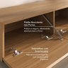 Rack com Painel para Tv até 75 Polegadas Ripado 200x230cm Aruá Cabecasa Madeiraoriginals - 8