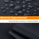 Ver imagem 3 de Adesivo Revestimento em Couro Sintético Azul Marinho 50x137cm