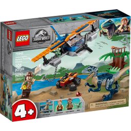 Blocos de Montar Jurassic World - Velociraptor Missao de Resgate com Biplano LEGO DO BRASIL - 2