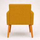 Ver imagem 2 de Kit 3 Poltronas Decorativa para Sala Recepção Consultório Escritório Nina Tecido Suede