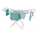 Ver imagem 1 de Kit 2 Varal de Chão Roupas Aluminio com Abas Mor