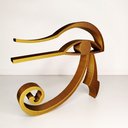 Ver imagem 1 de Olho de Hórus Egito - 15cm de Altura, Sala Decorada, Decoração Egipcia Mesa - Toque 3d - Cor: Bronze