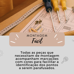 Guarda Roupa Montessori Kids em Madeira - 3