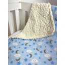 Ver imagem 4 de Cobertor de Sherpa Estampado G - Soninho Azul
