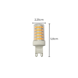 Lampada Led G9 7w 2400k 700lm 220v Nordecor - 3