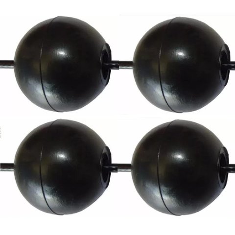 Kit 20 Bolas Terminal para Cabo De Aço Bolinha Reparo