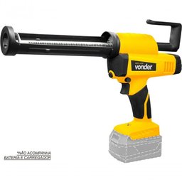 Aplicador Silicone Intercambiável 18v sem Bat S Carreg Vonder - 4
