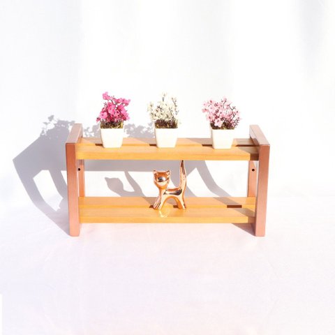 Estante Suspensa Decorativa Chamego Md045 40cm Mdp Barrique 14x40x20:rose Gold