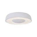 Ver imagem 1 de LUMINÁRIA PLAFON LUZ INDIRETA ROUND MED 40CM 2 LAMP E27 BRANCO - 1107 MED BR
