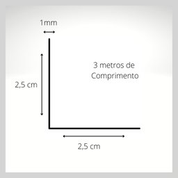 Cantoneira L Pvc Protetor Canto Parede Barra 3 Metros Mogno - 2