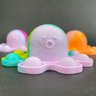Chaveiro Polvo Reversível Pop It Fidget Toy Brinquedo Anti Stress Apertar TikTok Silicone Sensorial  - 13