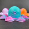 Chaveiro Polvo Reversível Pop It Fidget Toy Brinquedo Anti Stress Apertar TikTok Silicone Sensorial  - 10