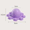 Chaveiro Polvo Reversível Pop It Fidget Toy Brinquedo Anti Stress Apertar TikTok Silicone Sensorial  - 4