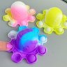 Chaveiro Polvo Reversível Pop It Fidget Toy Brinquedo Anti Stress Apertar TikTok Silicone Sensorial  - 16