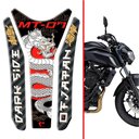 Ver imagem 3 de Protetor Tanque Moto Yamaha Mt07 Dark Side Of Japan Colorido