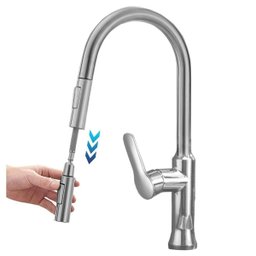 Torneira Gourmet Extensivel Cozinha Pia Ducha Articulada 2 Jatos Monocomando Agua Quente Fria Mesa B - 6