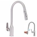 Ver imagem 1 de Torneira Gourmet Extensivel Cozinha Pia Ducha Articulada 2 Jatos Monocomando Agua Quente Fria Mesa B