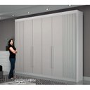 Ver imagem 5 de Guarda Roupa Casal Ripado 6 Portas 6 Gavetas 100% MDF São Carlos