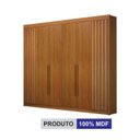 Ver imagem 4 de Guarda Roupa Casal Ripado 6 Portas 6 Gavetas 100% MDF São Carlos